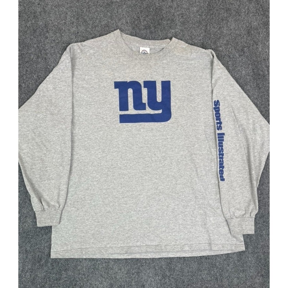 Delta Magnum Weight Sports Illustrated Giants Gray SweatshirtCotton/Polyester XL